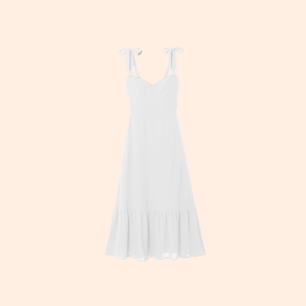 Reformation Nikita Dress (Ivory)